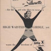 Genuine underwear / girdle advert 1950s