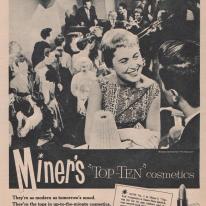 Miners lipstick advert