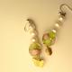 rose garden pearl earrings
