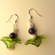 love me or leaf me earrings