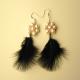 furry-go-round earrings