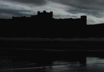 bamburgh castle - reflection