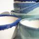 stacked bowls | | | thrown semi porcelain stoneware stacked bowls