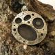 pendant silver 925o with smokey quartz