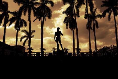 Ringling David Statue