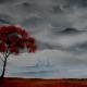 City of the sky | (sold) | 152 x 76cm | Oil on Canvas City of the sky