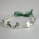 Handmade silver ivy…