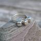Handmade silver 'blocks'…