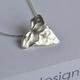 Handmade silver ivy…