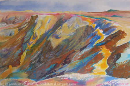 Parys Mountain, evening shadows