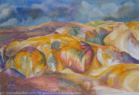 Parys Mountain, earth colours, 2
