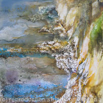 Fallen chalk, Birling Gap