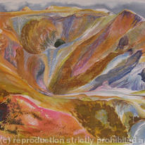Parys Mountain, earth colours, 1