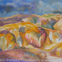 Parys Mountain, earth colours, 2