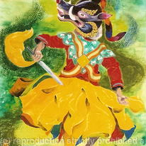 Teschu Dancer, Bhutan, 2