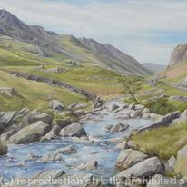 Llanberis Pass from Pont y Gromlech