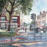Turnpike Station, London - oil