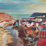 Staithes, North Yorkshire - Gouache