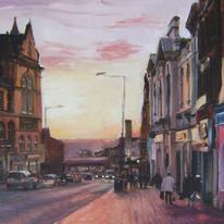 Wakefield Westgate Purple Sunset