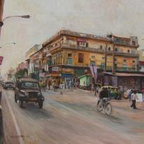 Delhi street scene