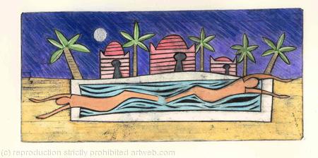 NIGHT SWIMMERS - Small version