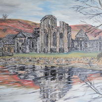 Monk's Pool, Valle Crucis Abbey, North Wales